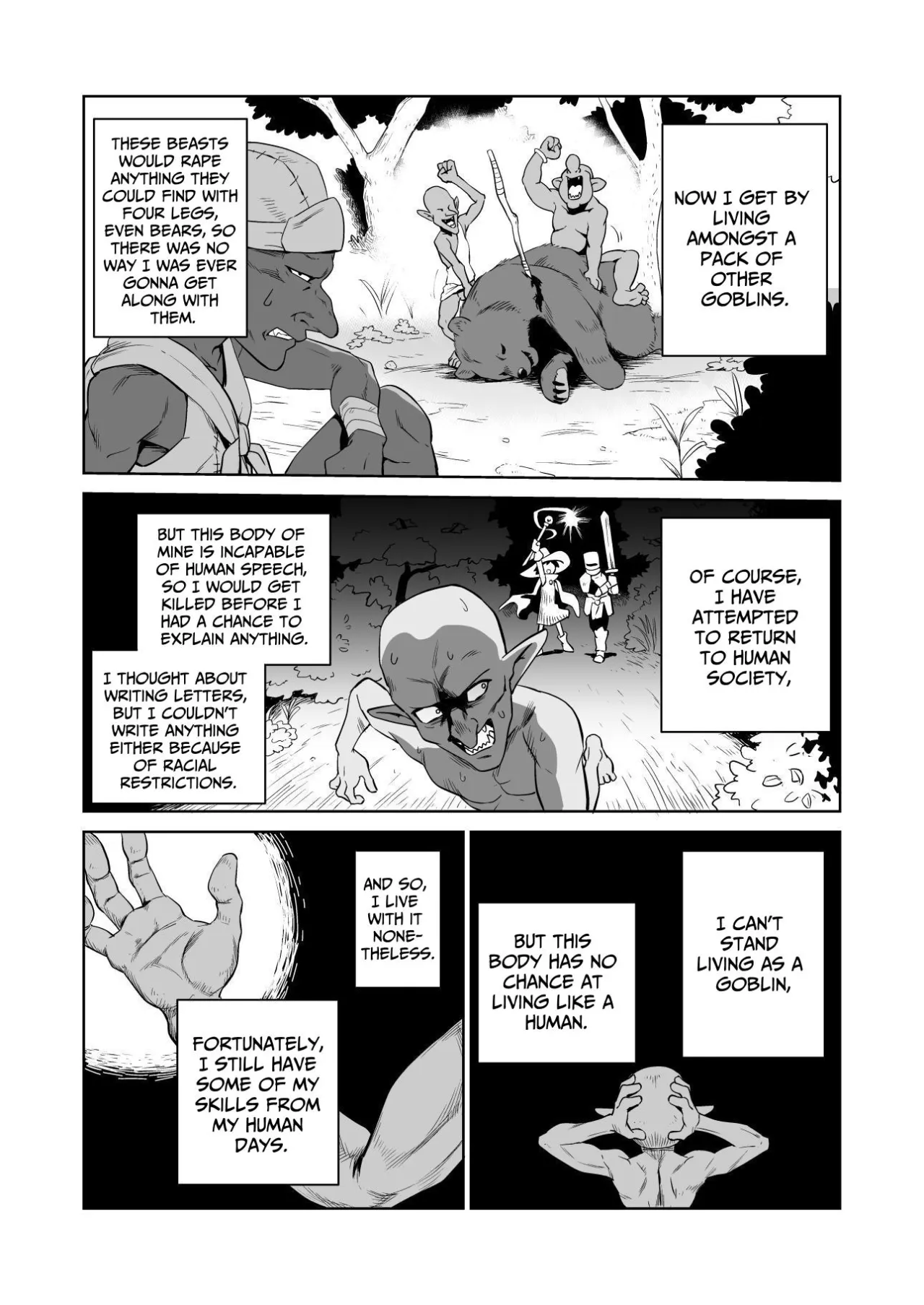Zako-kan Nerai no Do-M Onna Kishi ga Hontou ni Goblin Dorei ni Sareru Hanashi 4