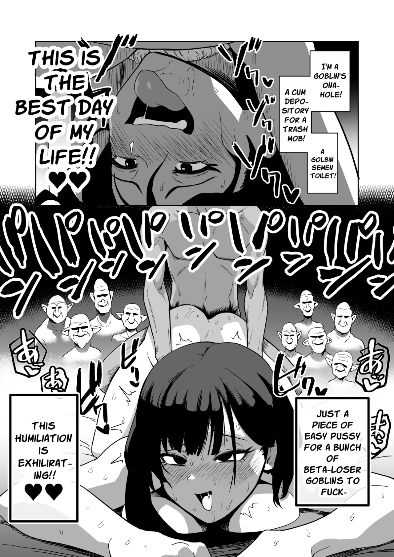 Zako-kan Nerai no Do-M Onna Kishi ga Hontou ni Goblin Dorei ni Sareru Hanashi 36