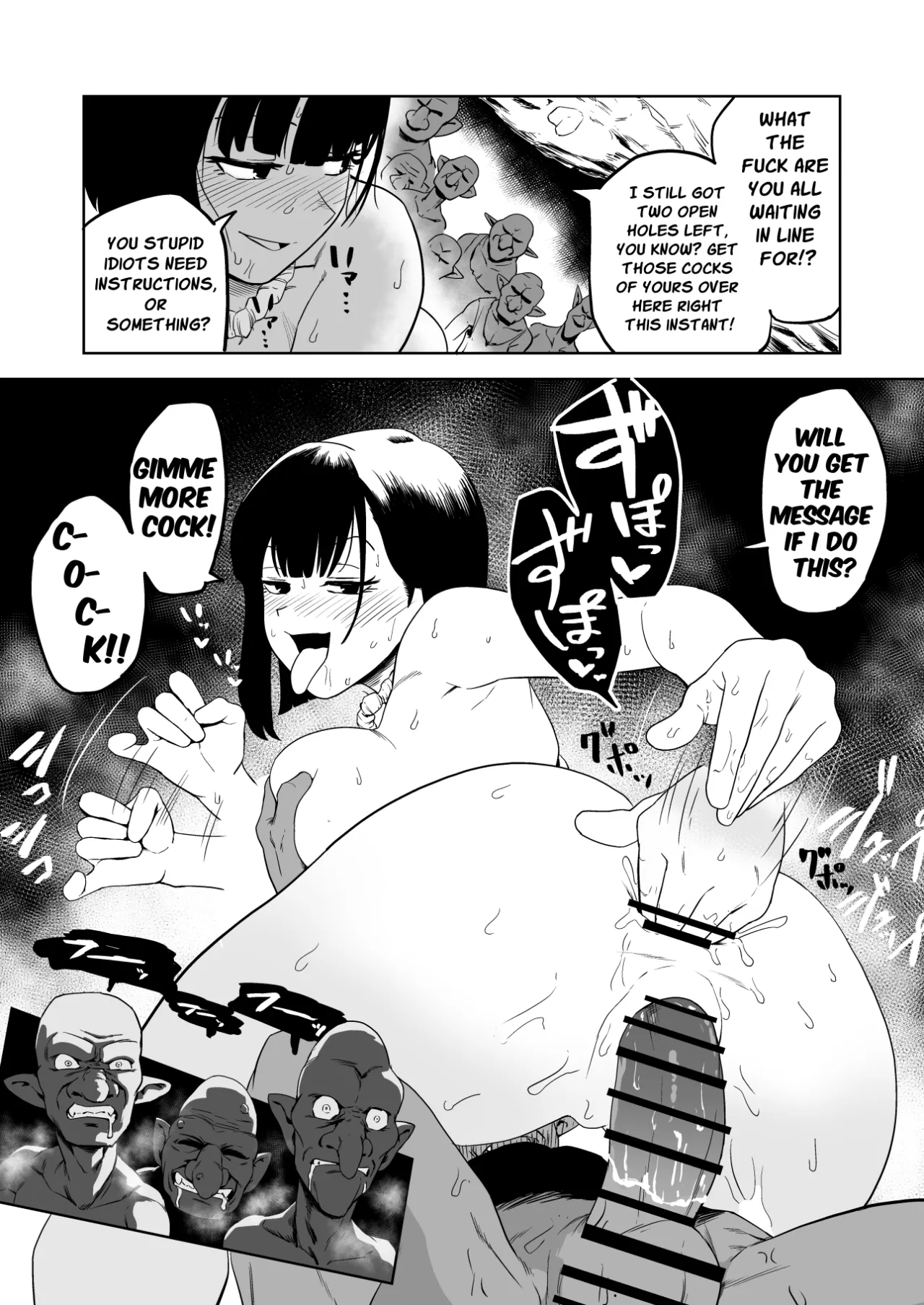 Zako-kan Nerai no Do-M Onna Kishi ga Hontou ni Goblin Dorei ni Sareru Hanashi 37