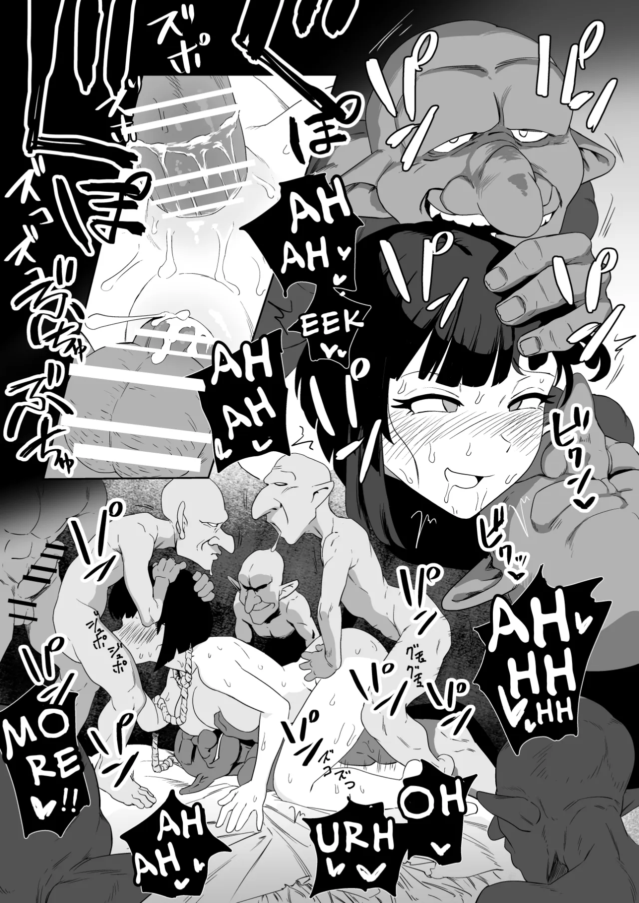 Zako-kan Nerai no Do-M Onna Kishi ga Hontou ni Goblin Dorei ni Sareru Hanashi 39