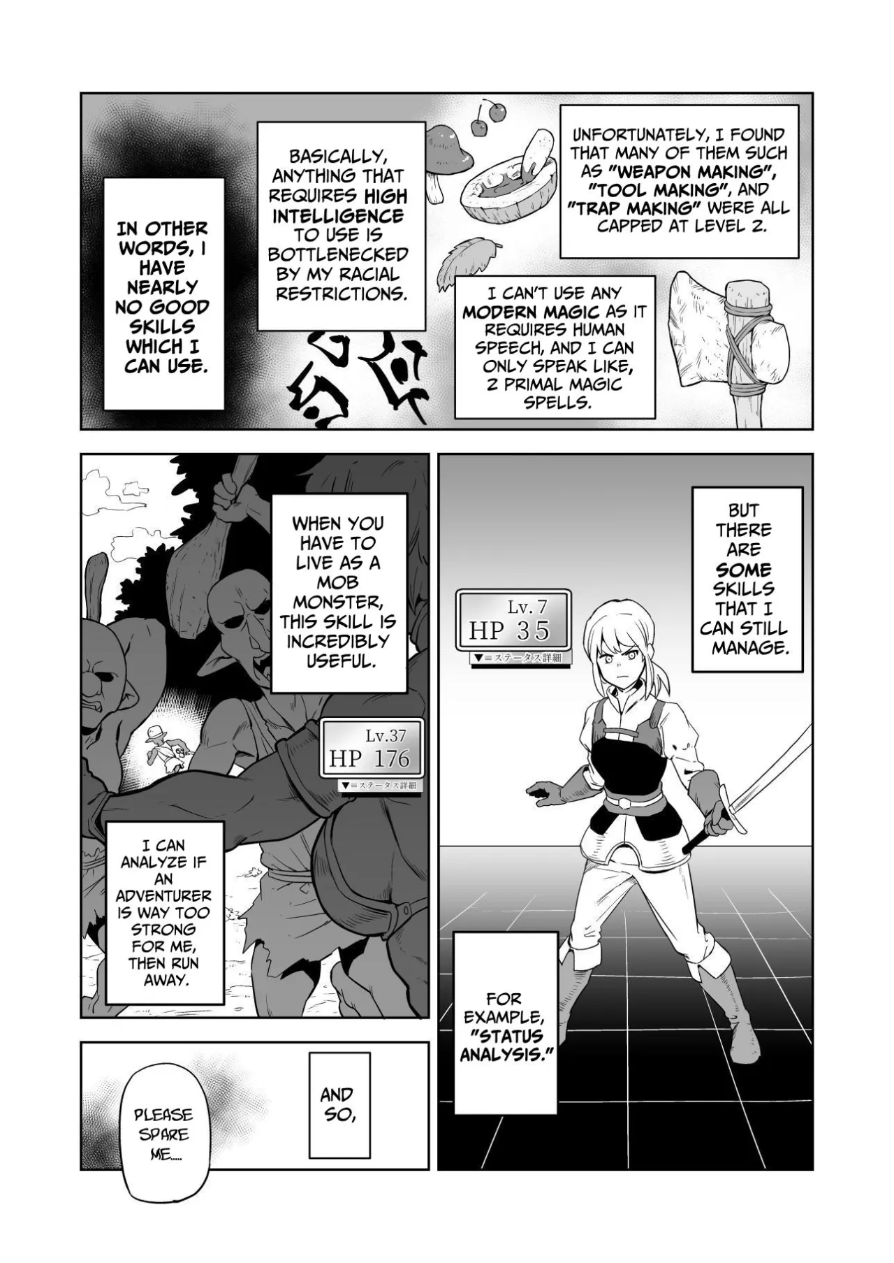 Zako-kan Nerai no Do-M Onna Kishi ga Hontou ni Goblin Dorei ni Sareru Hanashi 5
