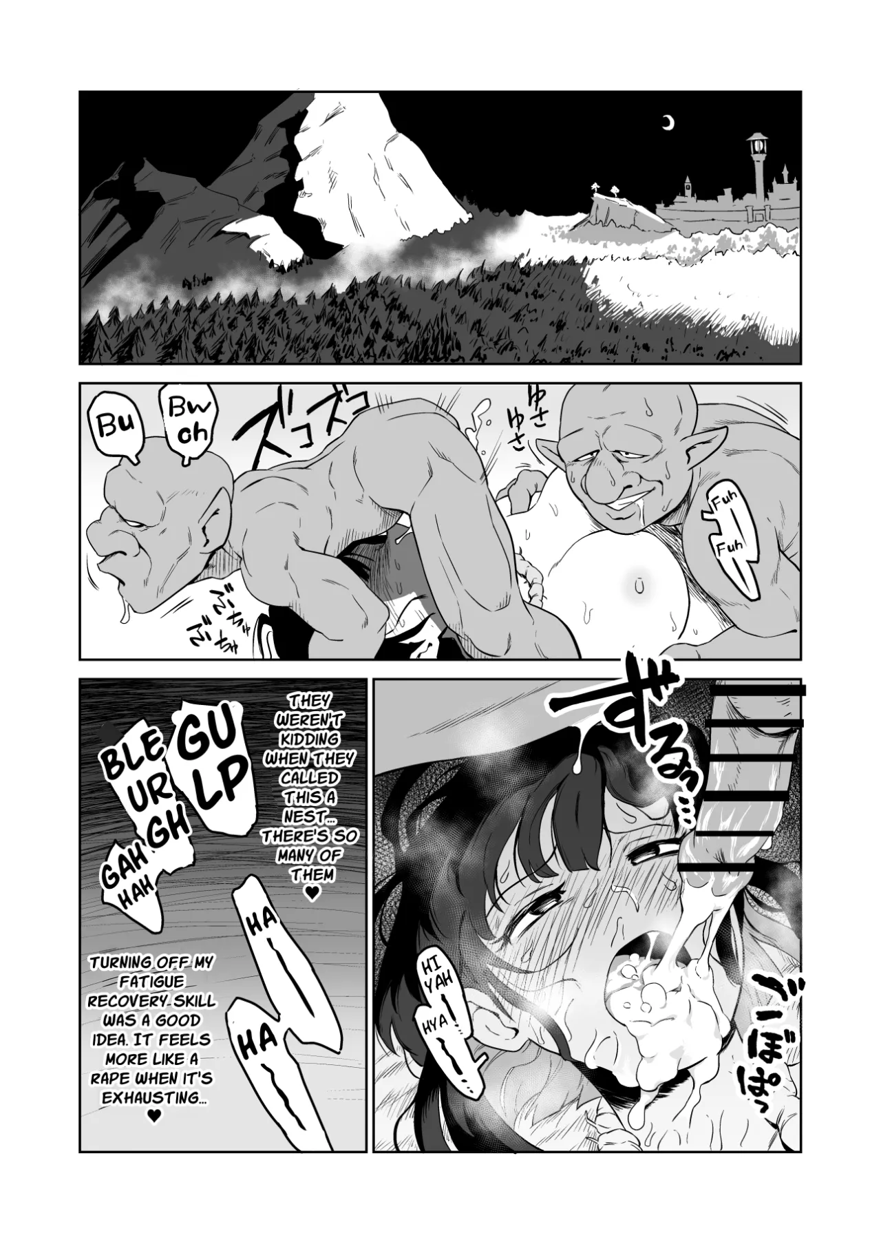 Zako-kan Nerai no Do-M Onna Kishi ga Hontou ni Goblin Dorei ni Sareru Hanashi 45