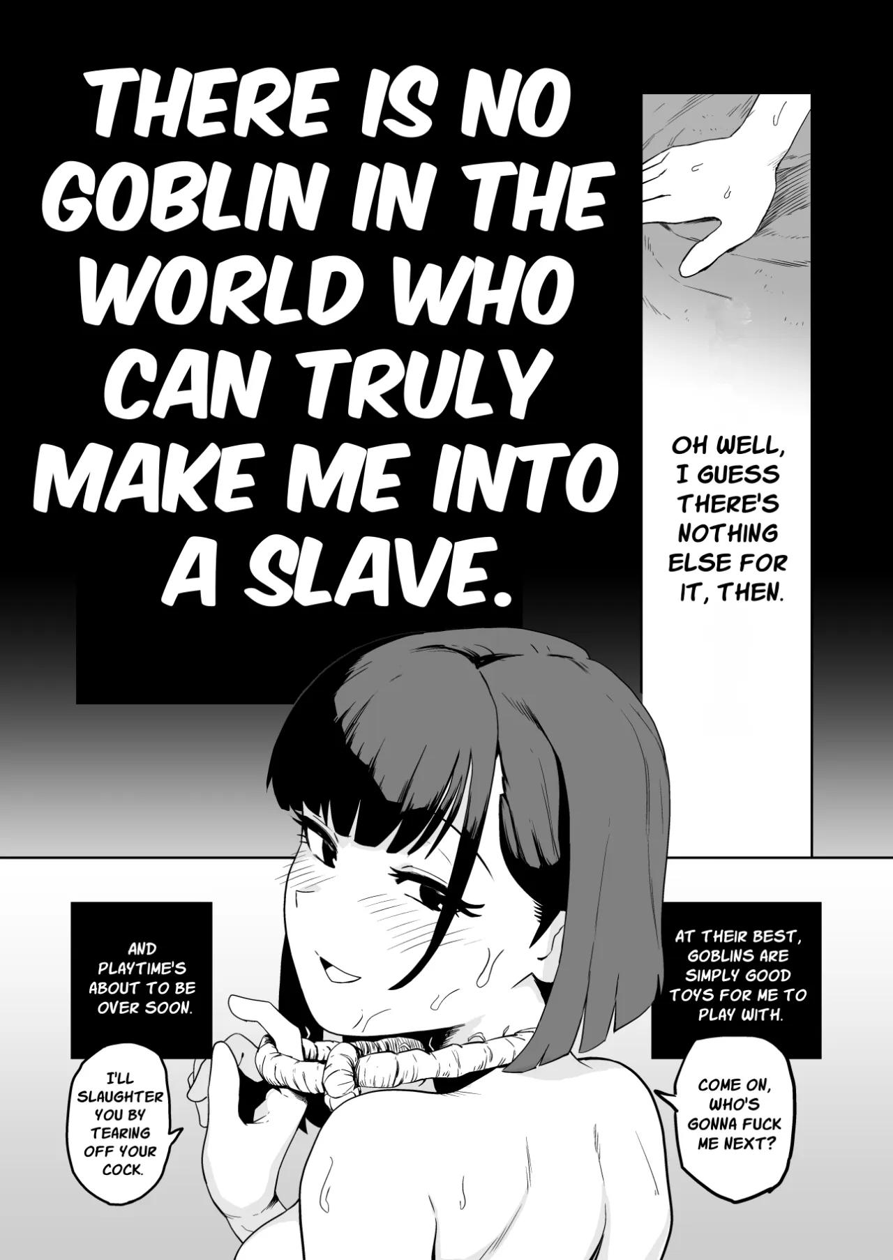 Zako-kan Nerai no Do-M Onna Kishi ga Hontou ni Goblin Dorei ni Sareru Hanashi 48