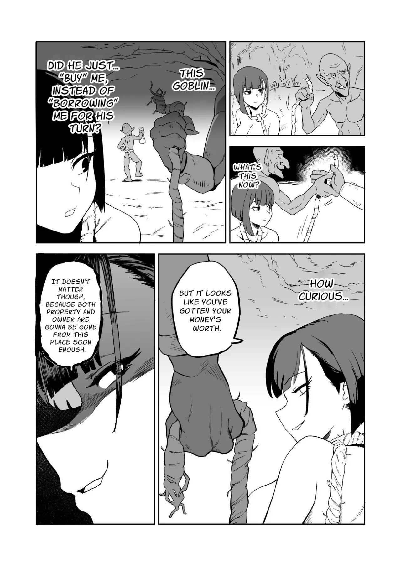 Zako-kan Nerai no Do-M Onna Kishi ga Hontou ni Goblin Dorei ni Sareru Hanashi 56