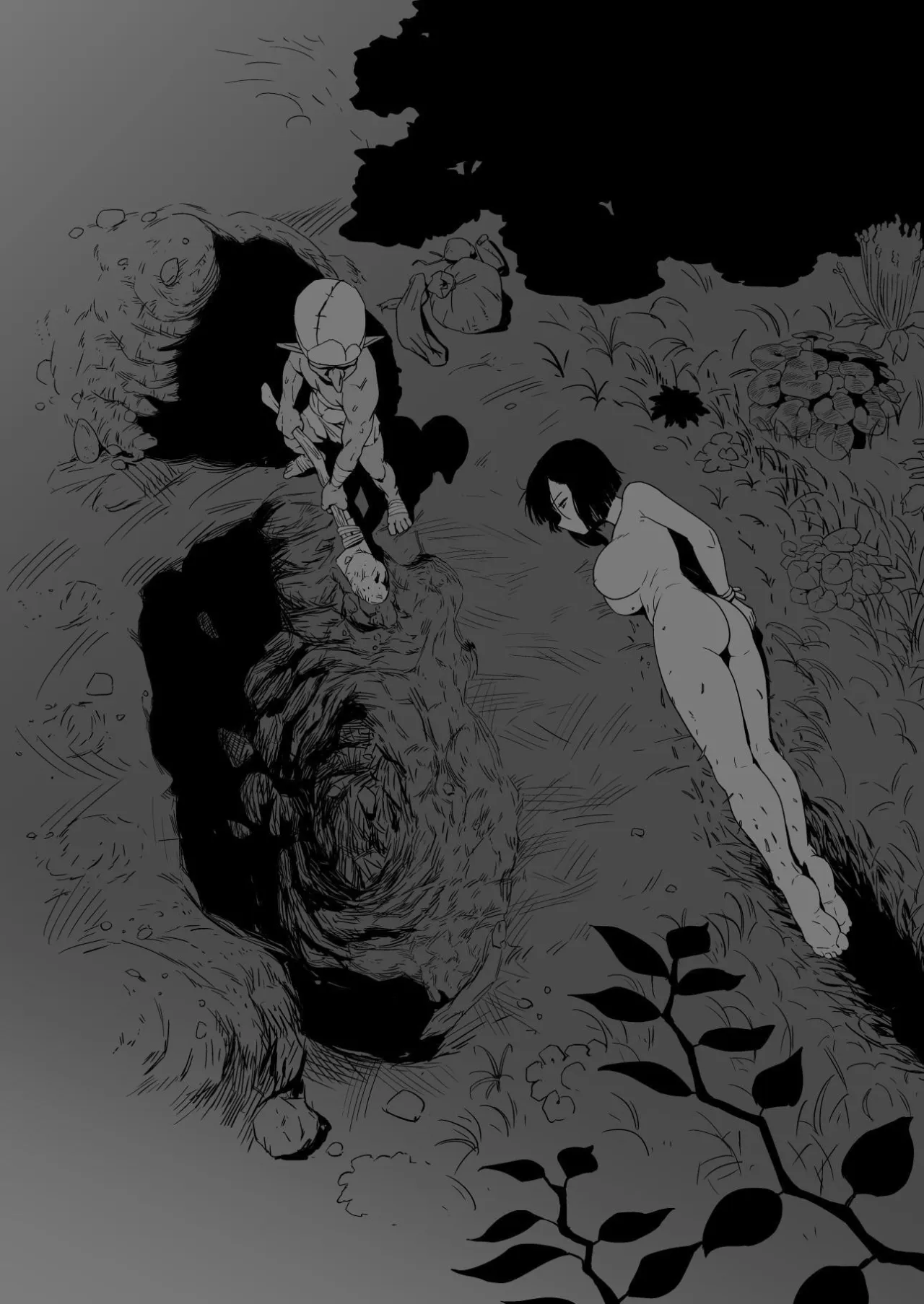 Zako-kan Nerai no Do-M Onna Kishi ga Hontou ni Goblin Dorei ni Sareru Hanashi 64