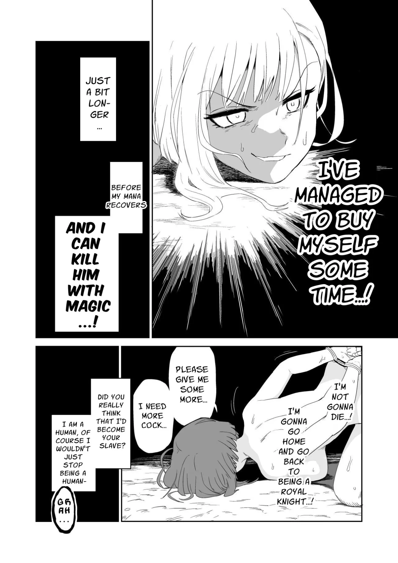 Zako-kan Nerai no Do-M Onna Kishi ga Hontou ni Goblin Dorei ni Sareru Hanashi 84