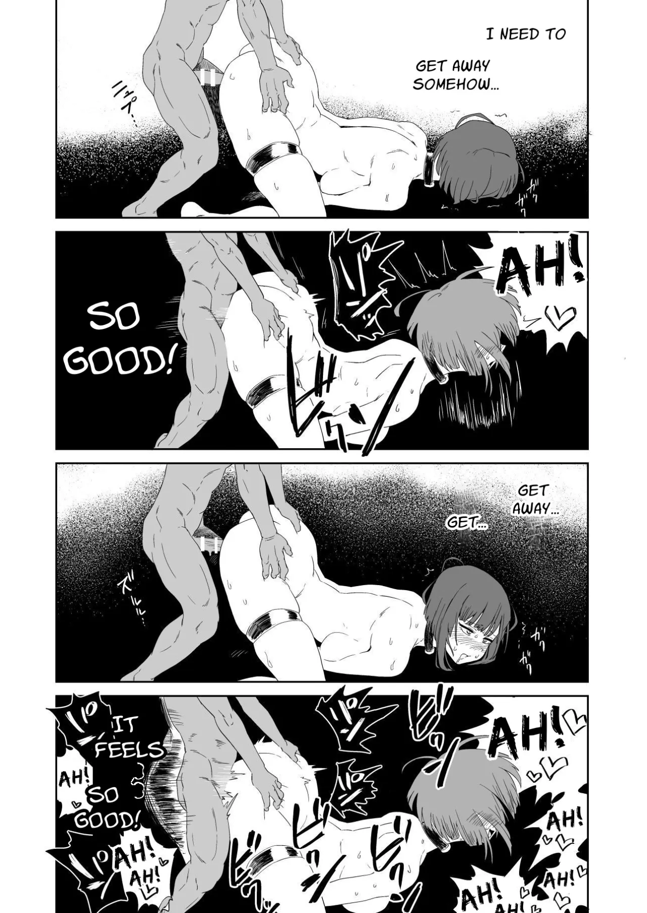 Zako-kan Nerai no Do-M Onna Kishi ga Hontou ni Goblin Dorei ni Sareru Hanashi 93