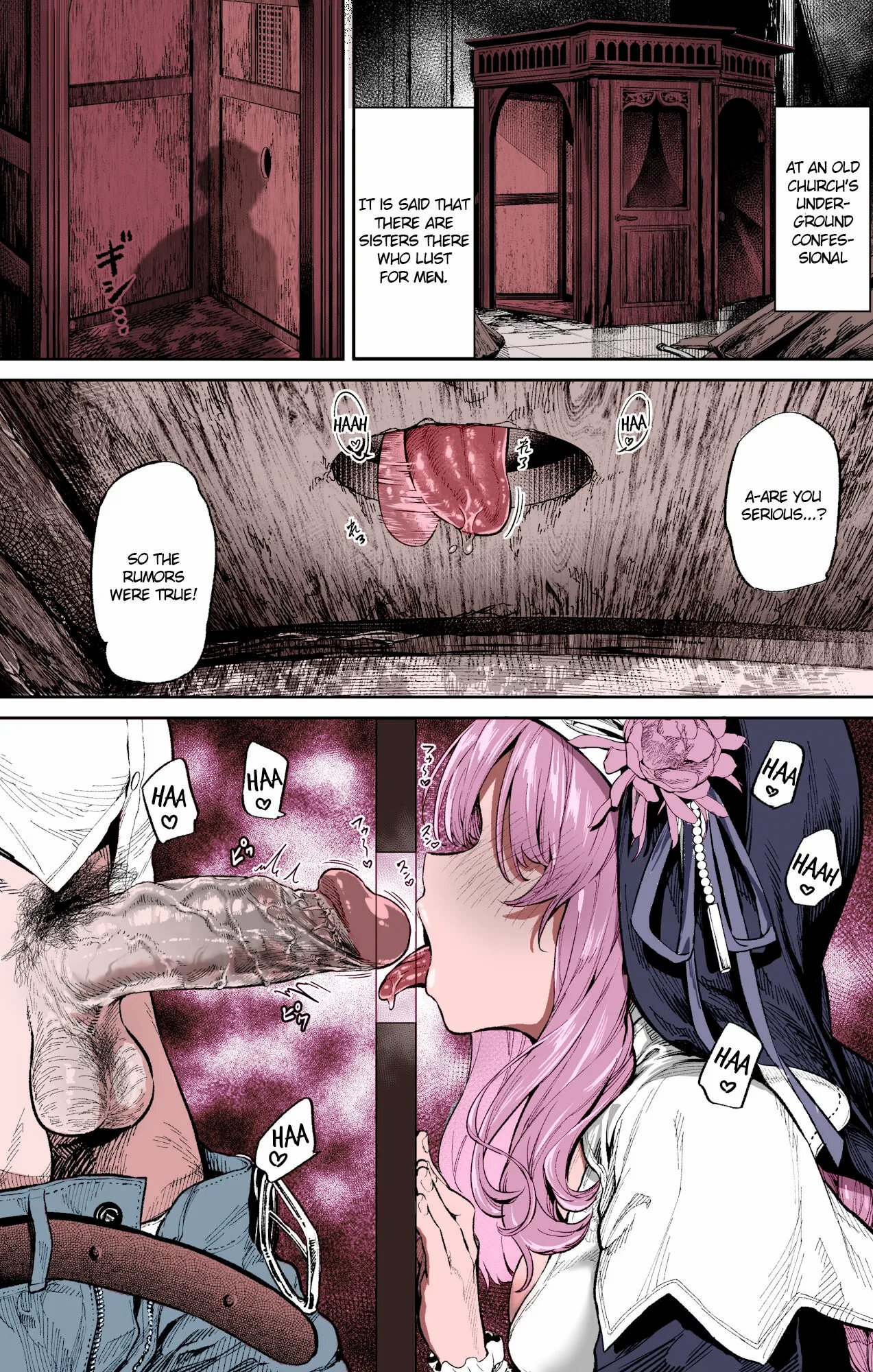 Zangeshitsu no Ana | The Confession Hole [Colorized] 1