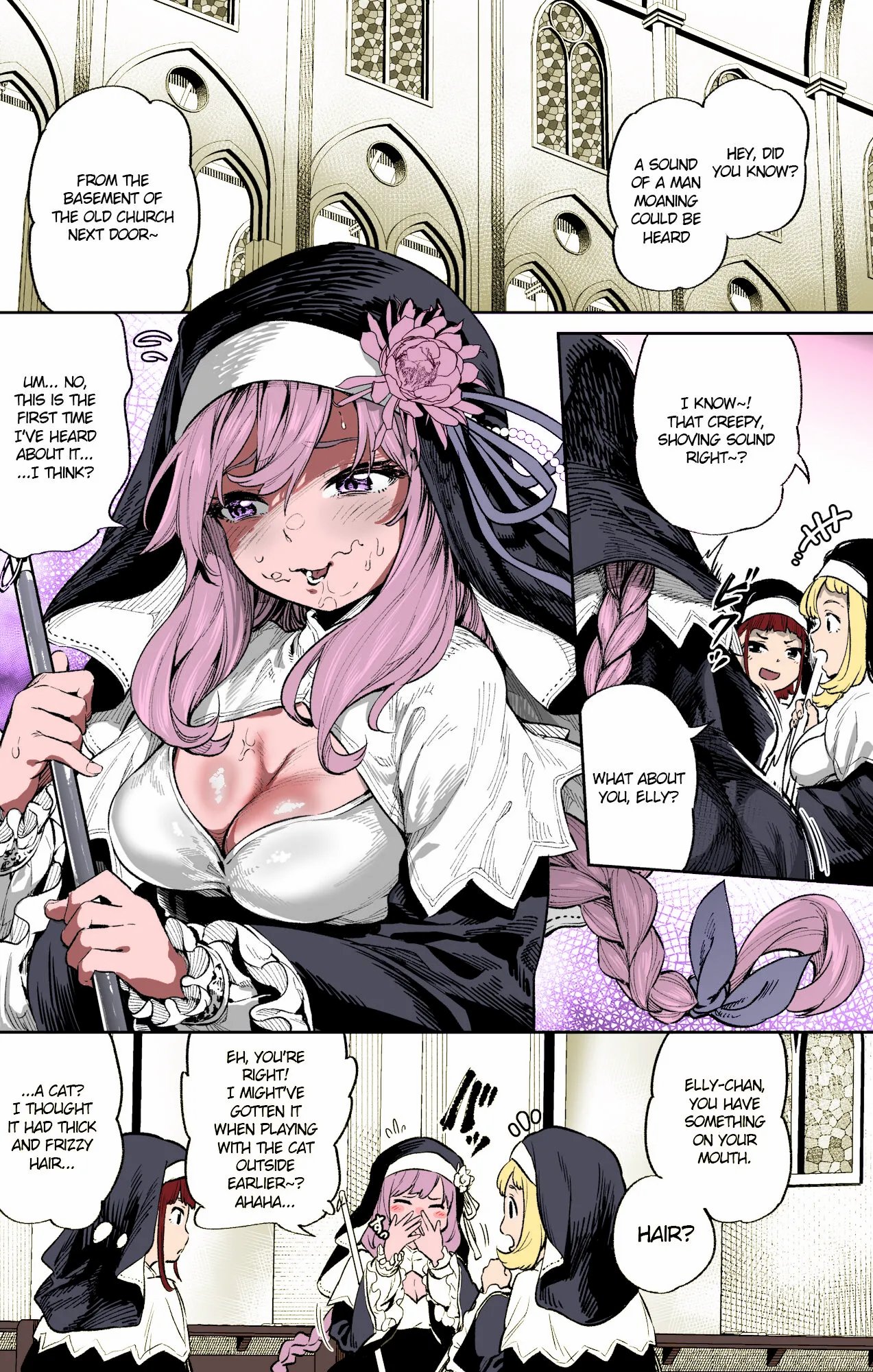 Zangeshitsu no Ana | The Confession Hole [Colorized] 4