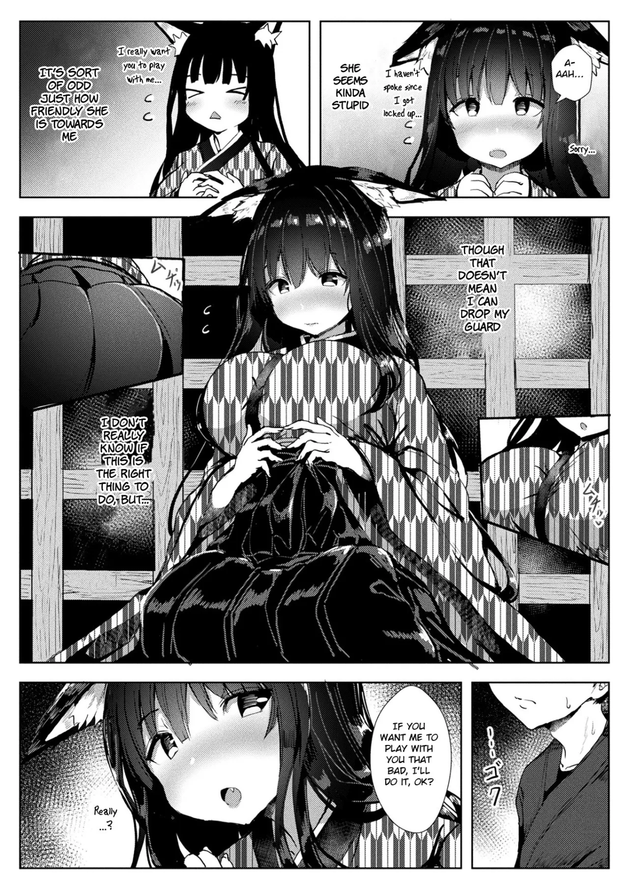 Zashikirou no Kitsunemimi-chan 4