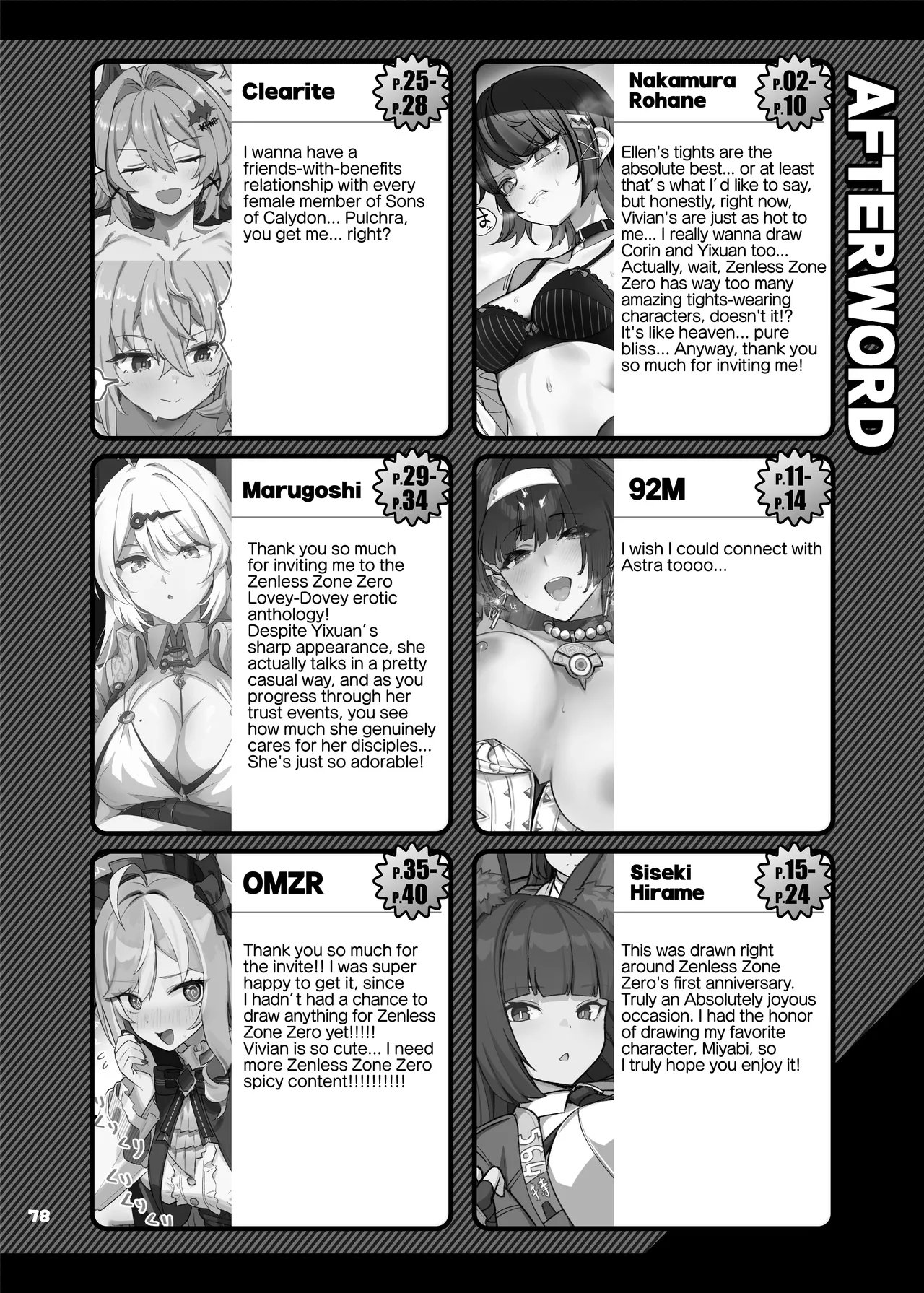 Zenless Zone Zero Lovey-Dovey Erotic Anthology “ZenEro” Vol.2 80